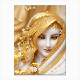 Golden Madonna Canvas Print