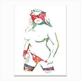 Sexy Woman 1 Canvas Print