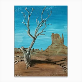 The Lone Tree Canvas Print