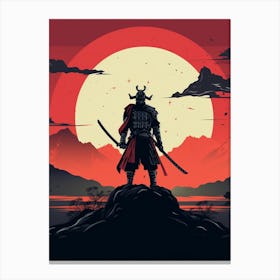 Samurai 1 Art Print Canvas Print