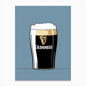 Guinness Pint 13 Canvas Print