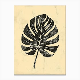 Monstera Leaf 14 Canvas Print