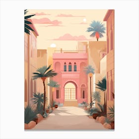 Arabic City Canvas Print