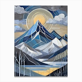 Mountain Range Canvas Print