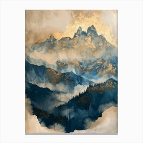 Mountain Range Canvas Print Canvas Print