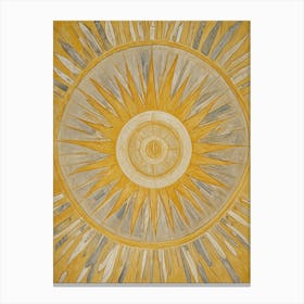 The Sun Canvas Print