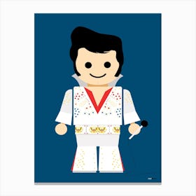 Toy Elvis Canvas Print