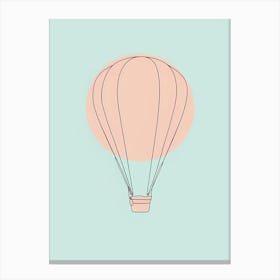 Hot Air Balloon Canvas Print