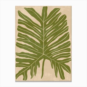 Palm Leaf 5 Canvas Print