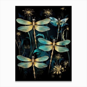 Dragonflies 3 Canvas Print