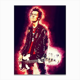 Sid Vicious Sex Pistol Canvas Print