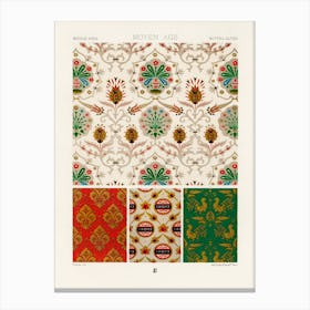 Middle Ages Pattern, Albert Racine (5) 1 Canvas Print