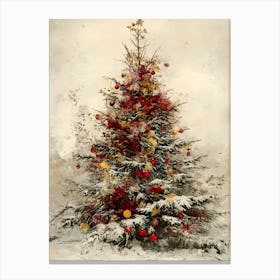 Christmas Tree 61 Canvas Print