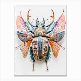 Rhinoceros Beetle Canvas Print