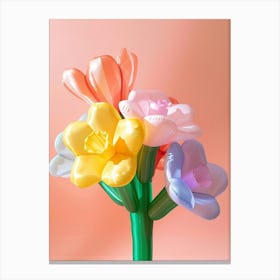 Dreamy Inflatable Flowers Daffodil 3 Canvas Print