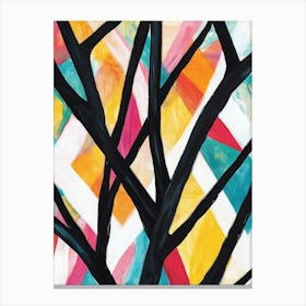 Abstract Tree Canvas Print