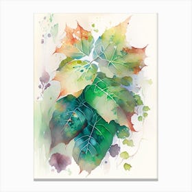 Pacific Poison Ivy Pop Art 9 Canvas Print