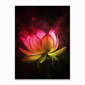 Lotus Flower Canvas Print