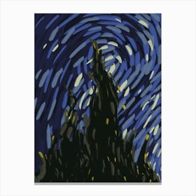 Starry Night 25 Canvas Print