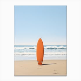 A surfboard Twin Fin Board Canvas Print