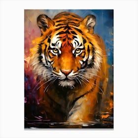 Tiger Painting Canvas Print