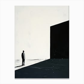 'Black Box' Minimalism Canvas Print