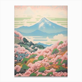 Mount Hakusan In Ishikawa Gifu Fukui, Japanese Landscape 1 Canvas Print