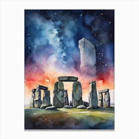 Stonehenge 1 Canvas Print