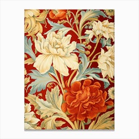 Floral Wallpaper 187 Canvas Print