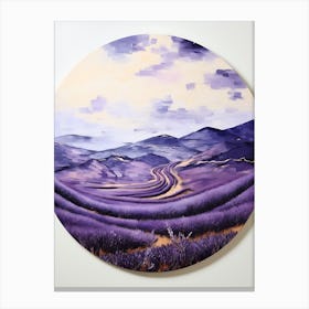 Lavender Fields 1 Canvas Print