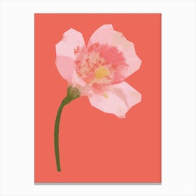 Cutout Flower Canvas Print