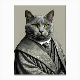 Harry Potter Cat Canvas Print