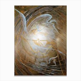 The gentle radiance of inner breathing Canvas Print