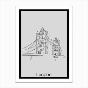 London Tower Bridge Canvas Print