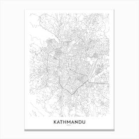 Kathmandu Canvas Print