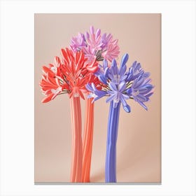Dreamy Inflatable Flowers Agapanthus 3 Canvas Print