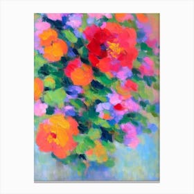 Lobophyllia Matisse Inspired Flower Canvas Print