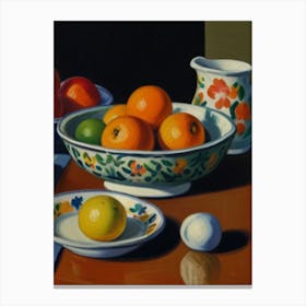Oranges And Lemons 1 Canvas Print