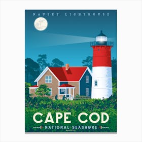 Cape Code United States Canvas Print