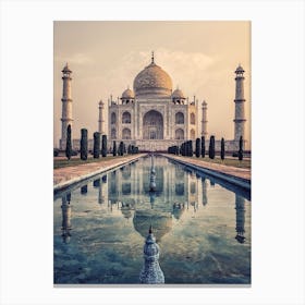 Beauty In Agra Canvas Print