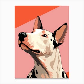 Bull Terrier 4 Canvas Print