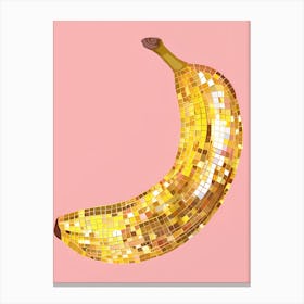 Golden Banana Canvas Print