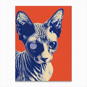 Sphynx Cat 3 Canvas Print