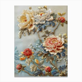 Chinese Embroidery 35 Canvas Print