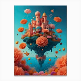 Castle In The Sky Canvas Print