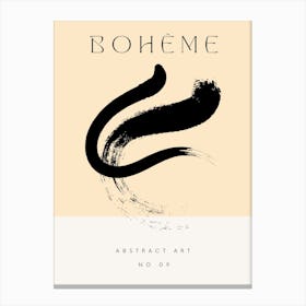 Boheme Abstract No 09 Canvas Print