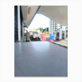 Gas Station Canvas Print