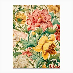 Floral Wallpaper 112 Canvas Print