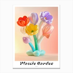 Dreamy Inflatable Flowers Poster Freesia 2 Canvas Print