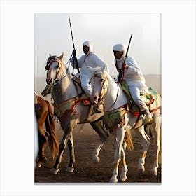 Saharan Horsemen Canvas Print